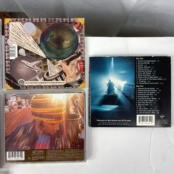 Ben Harper 13 CD DVD Lot Gun Cruel Blind Will LIve Fight Mind Mars Diamonds Burn - Picture 10 of 10